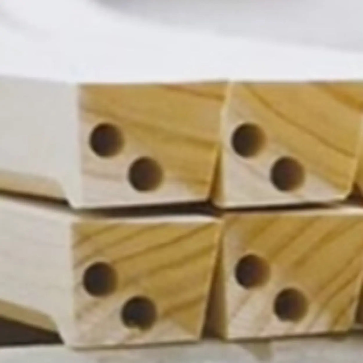 Rustic Storage Half-Moon Wooden Brown Console Table Image - 6