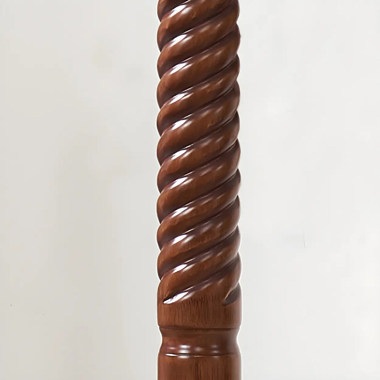 Rustic Wood Brown Entryway Freestanding Hooks Hall Tree Image - 7