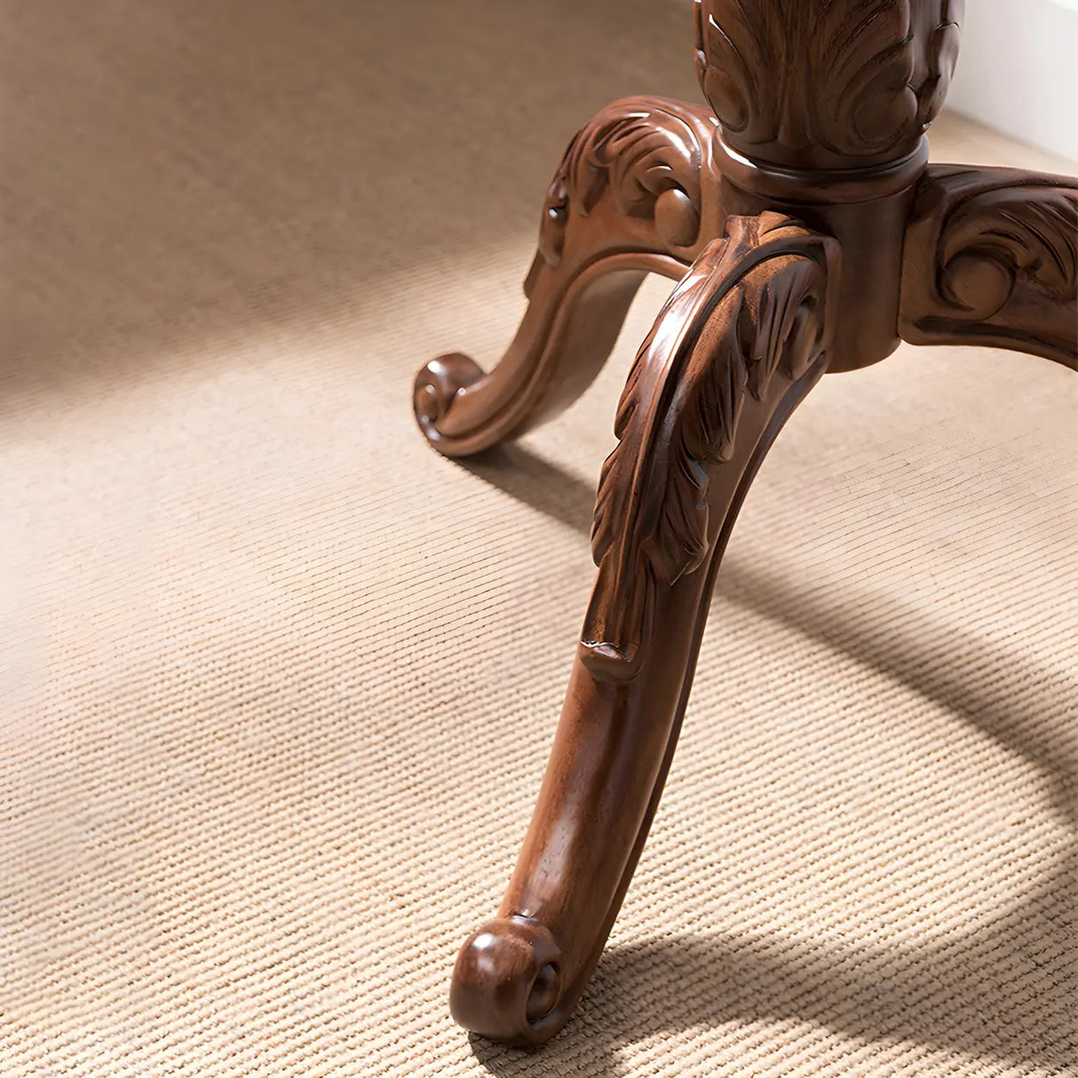 Rustic Wood Brown Entryway Freestanding Hooks Hall Tree Image - 8