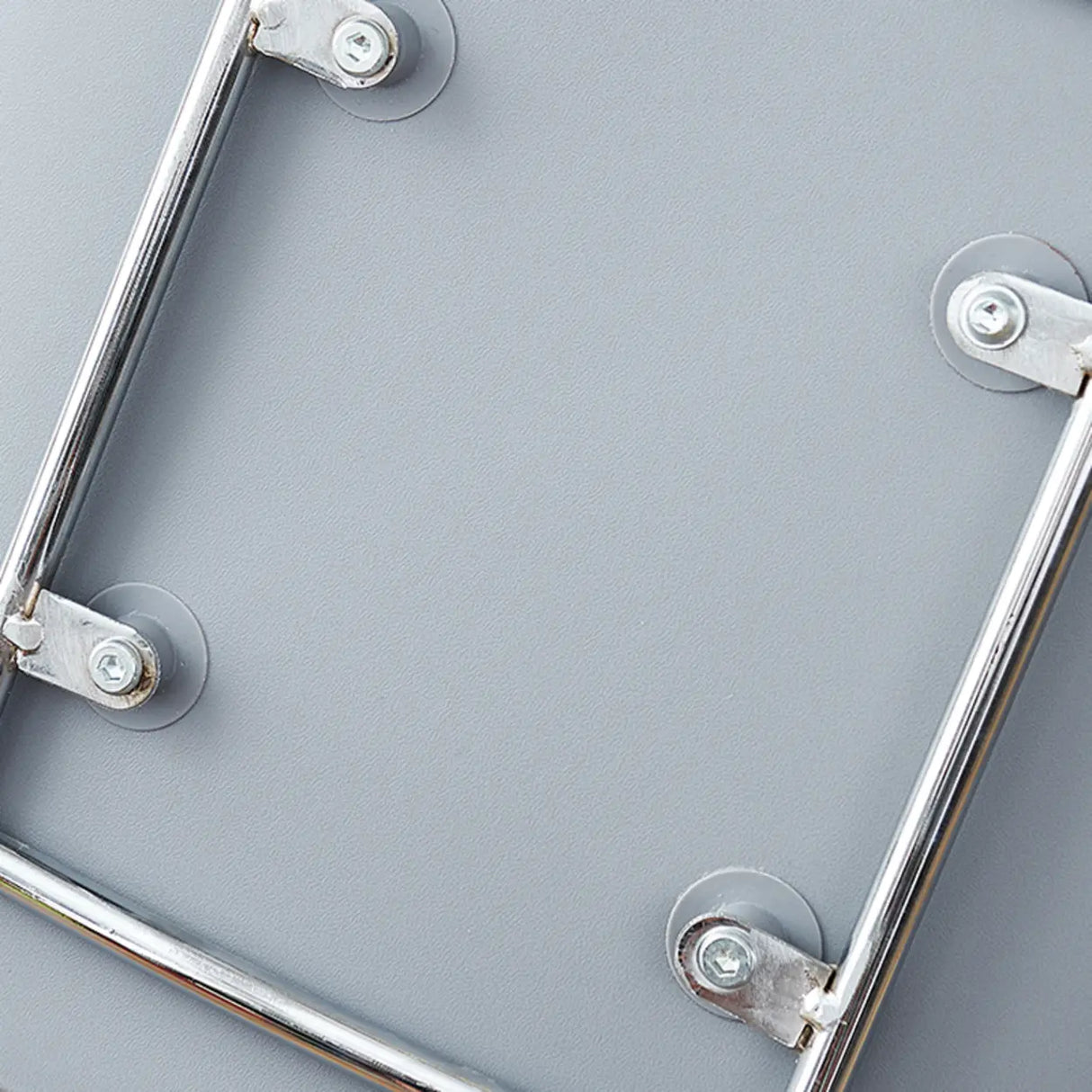 Saddle Low Back Metal Sled Base Bar Stool with Footrest Image - 15