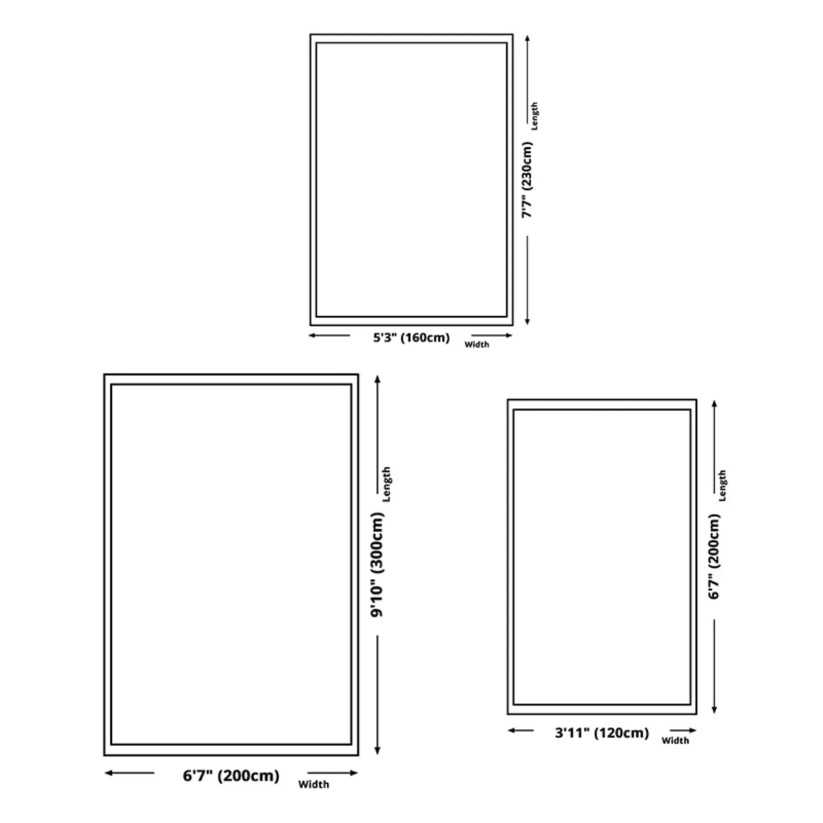 Scandinavian Abstract Non-Slip Beige Vinyl Area Rug Image - 15