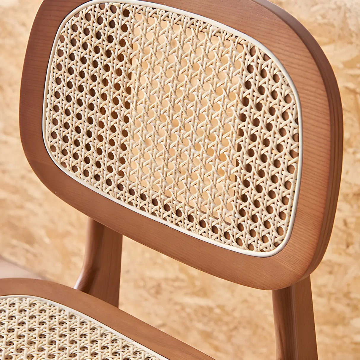 Scandinavian Ash Wood Low Back Bar Stool with Footrest Image - 11