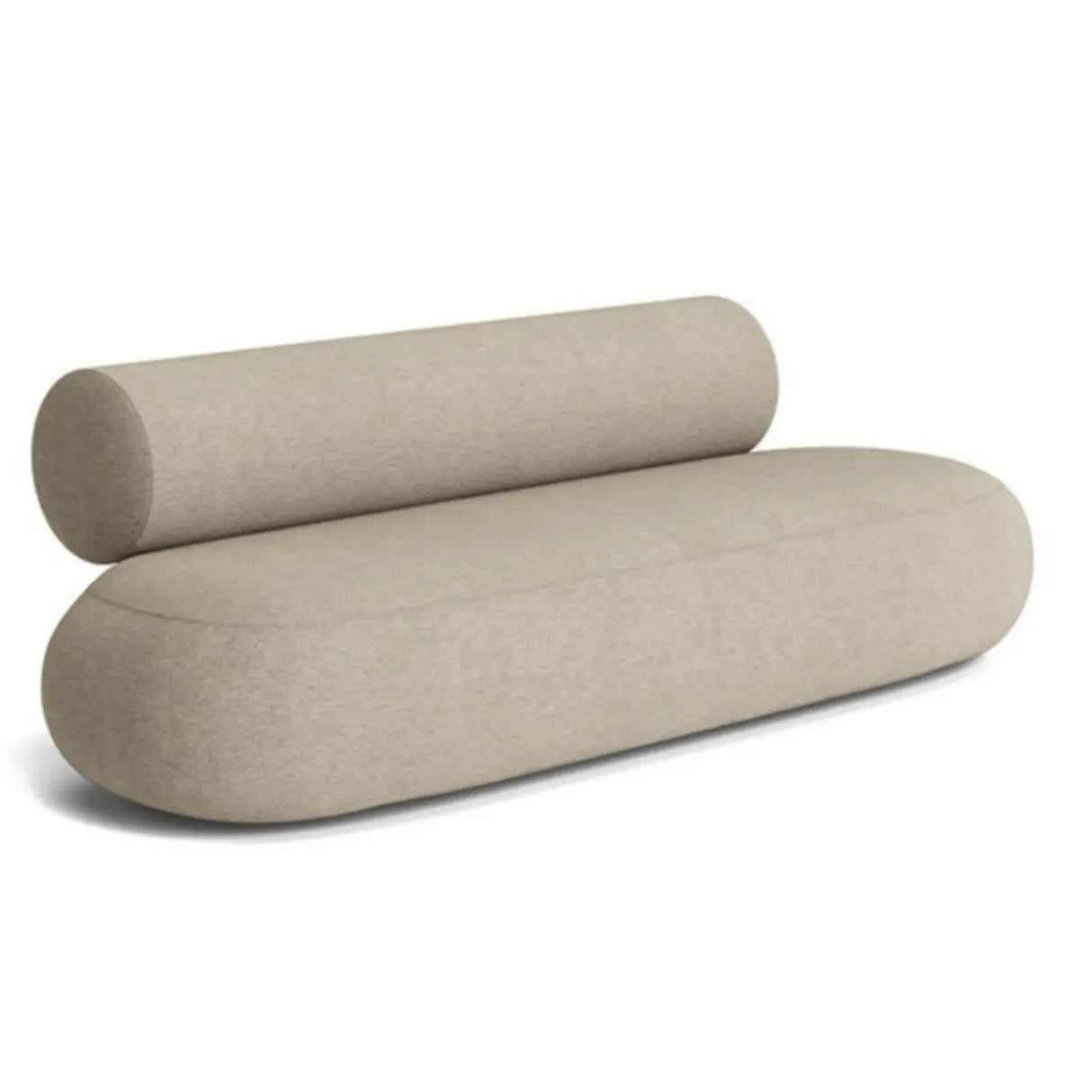 Scandinavian Fabric Cushion Back Foam Seat Fill Sofa Image - 6