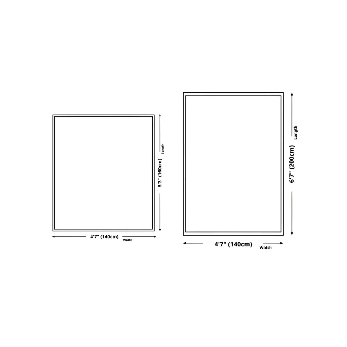 Scandinavian Geometric PVC Black Rectangle Area Rug Image - 16