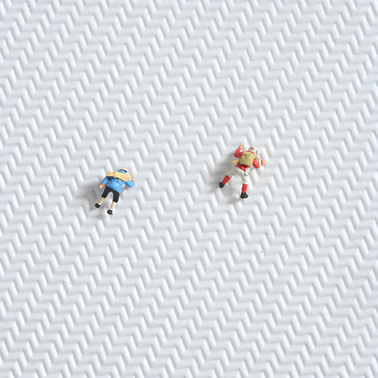 Scandinavian Geometric PVC Black Rectangle Area Rug Image - 6