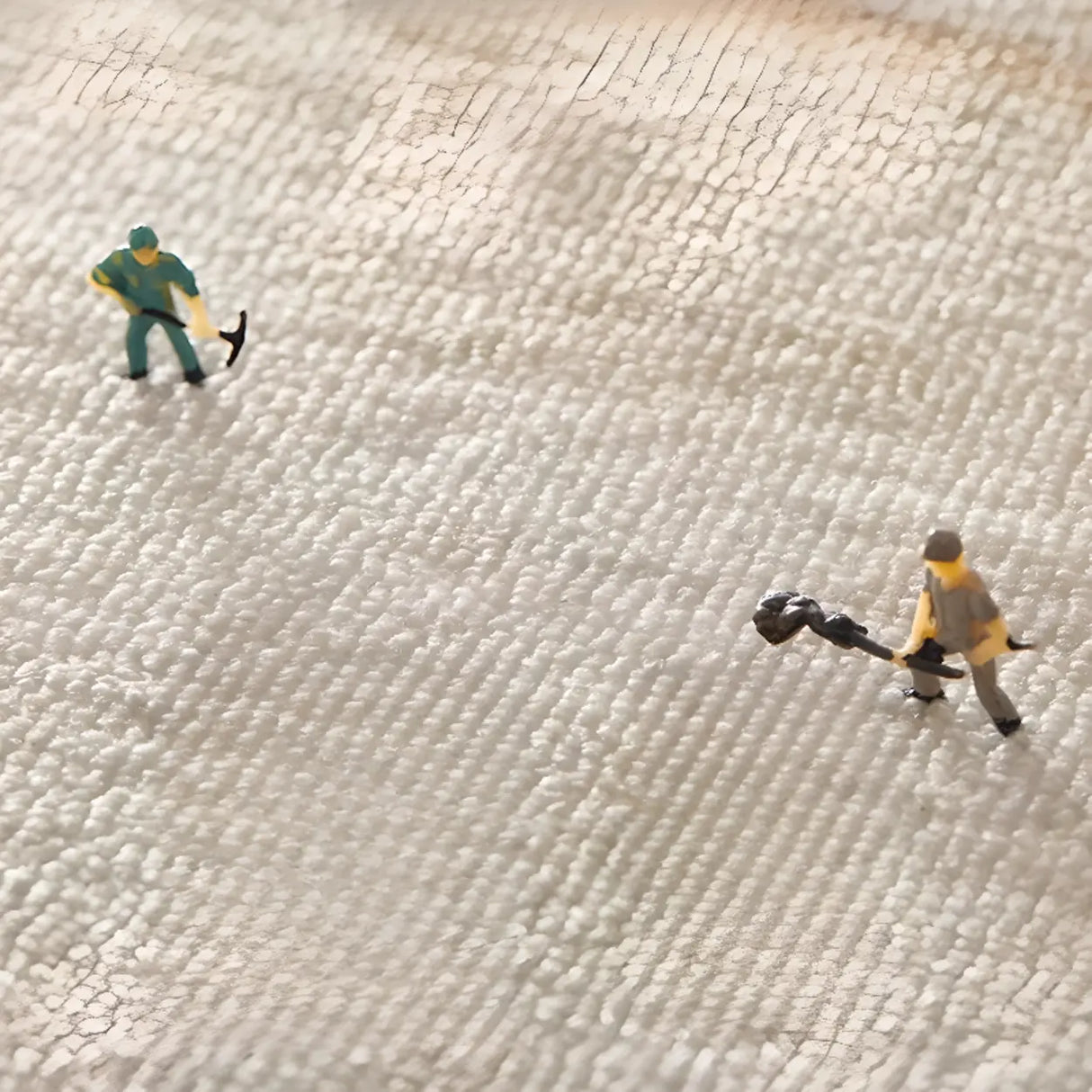 Scandinavian Geometric Striped Anti-slip Area Rug Image - 9