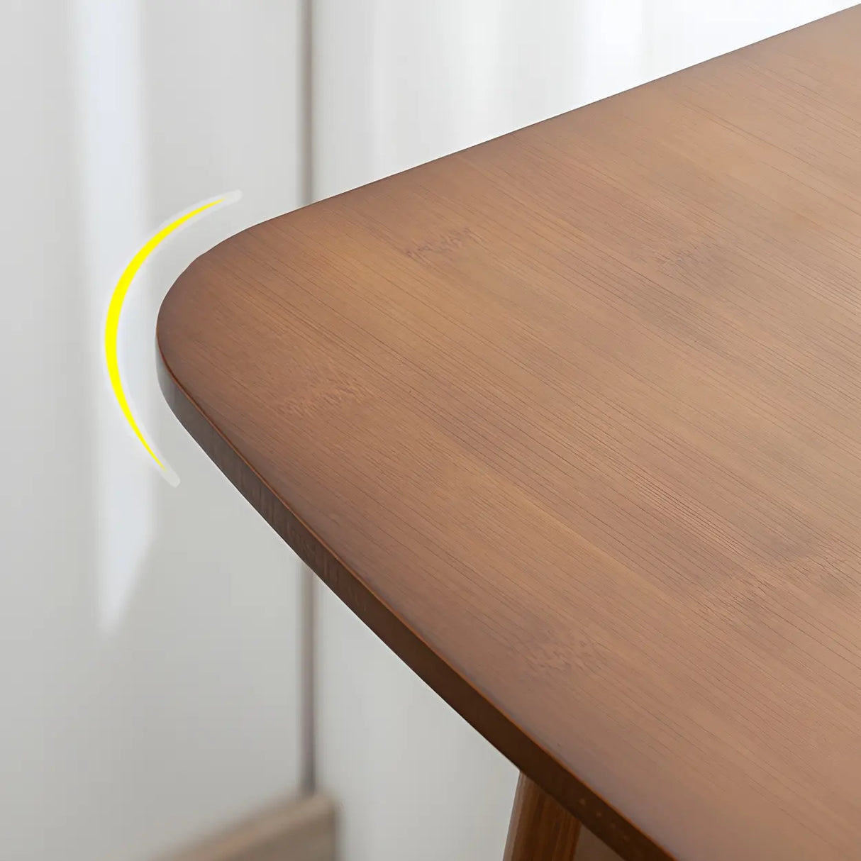 Scandinavian Minimalist Wood Counter Height Bar Table Image - 4