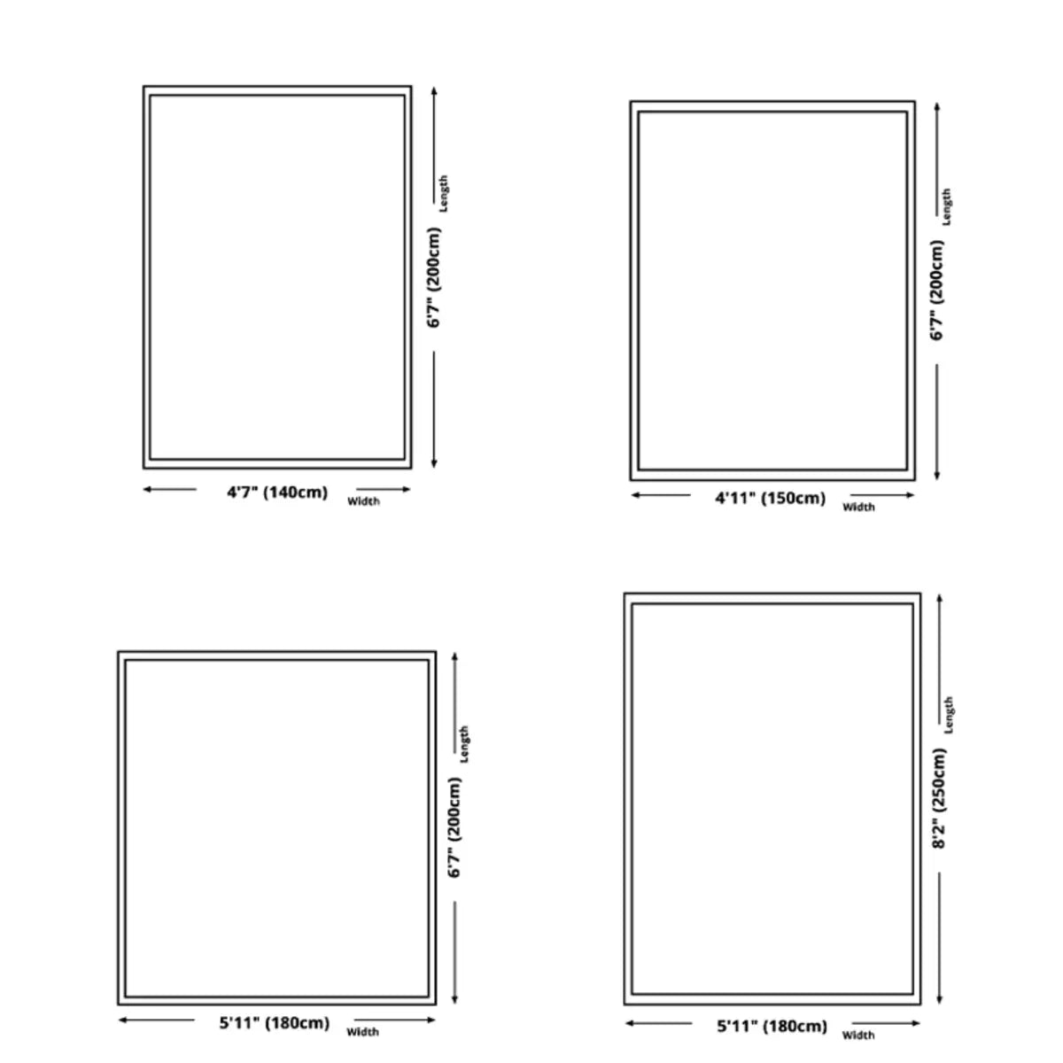 Scandinavian Rectangle Woven Beige Plaid Area Rug Image - 15