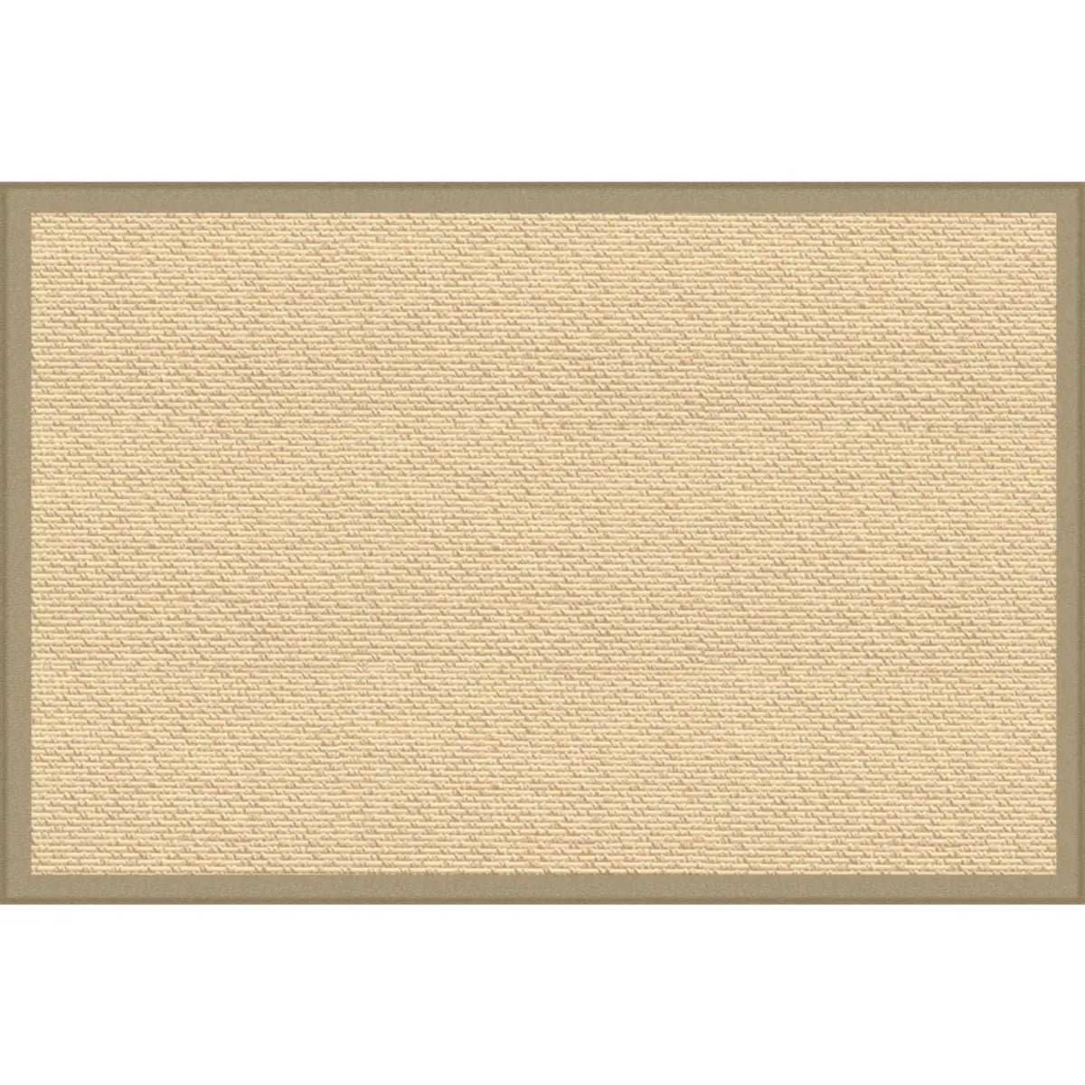 Scandinavian Rectangle Woven Beige Plaid Area Rug Image - 5
