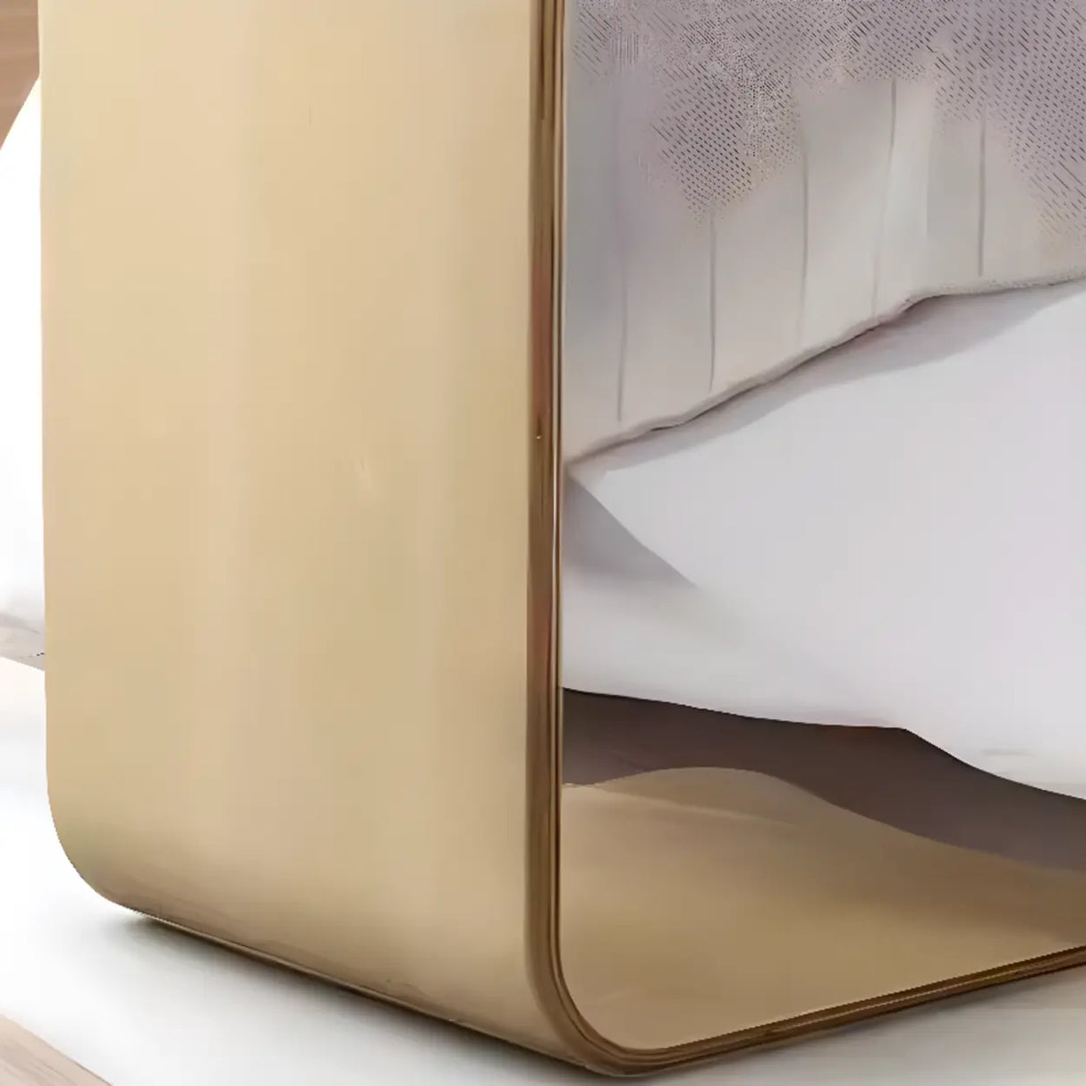 Scandinavian Rectangular Wood Multi-Use C Table Side Table Image - 10