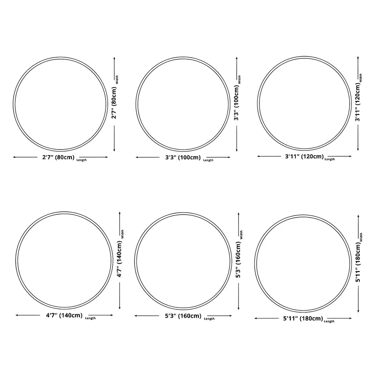 Scandinavian Round Polyester Green Bedroom Anti-Slip Rug Image - 12