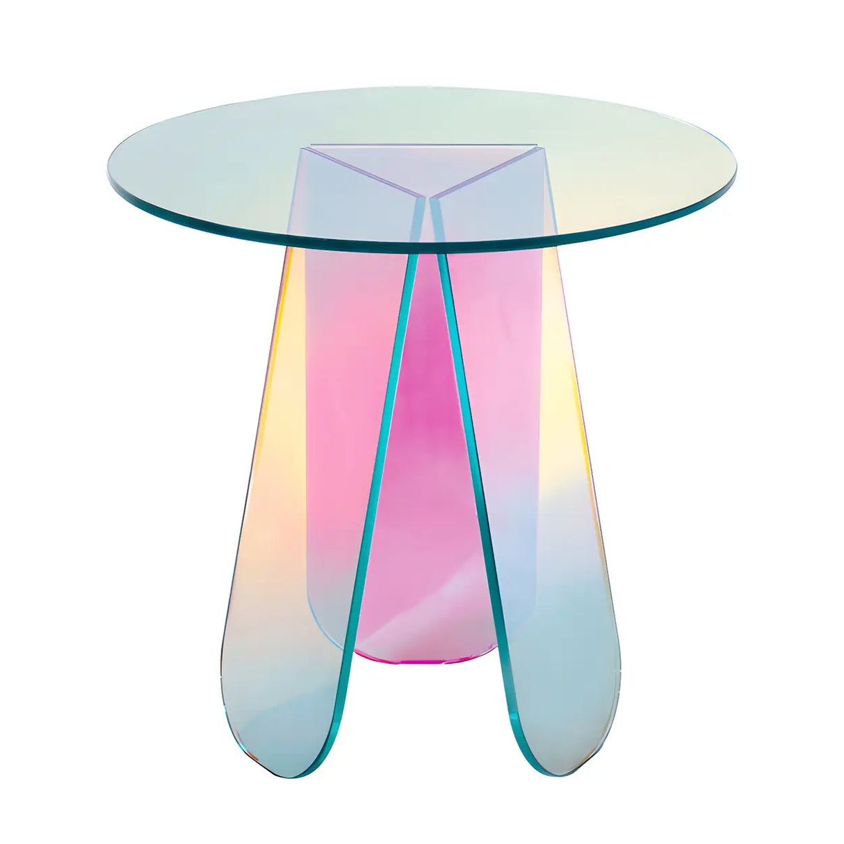 Scratch Resistant Acrylic Gloss Finish Coffee Table Image - 11