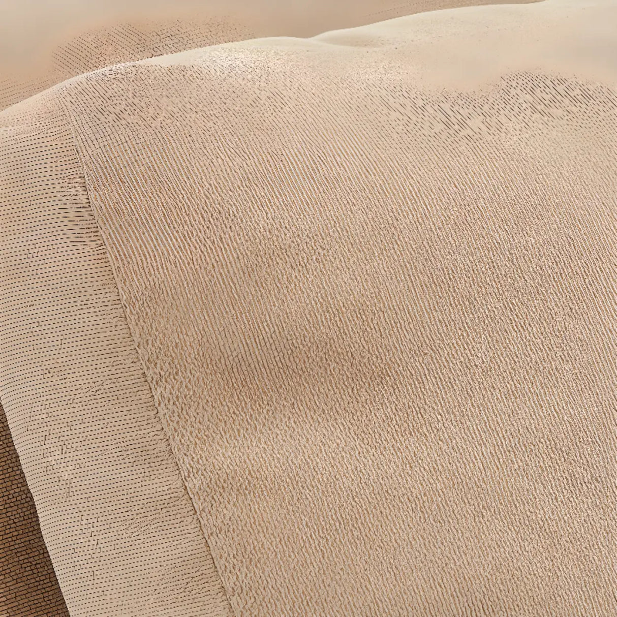 Scratch Resistant Fabric Nut-Brown Wood Frame Loveseat Image - 7