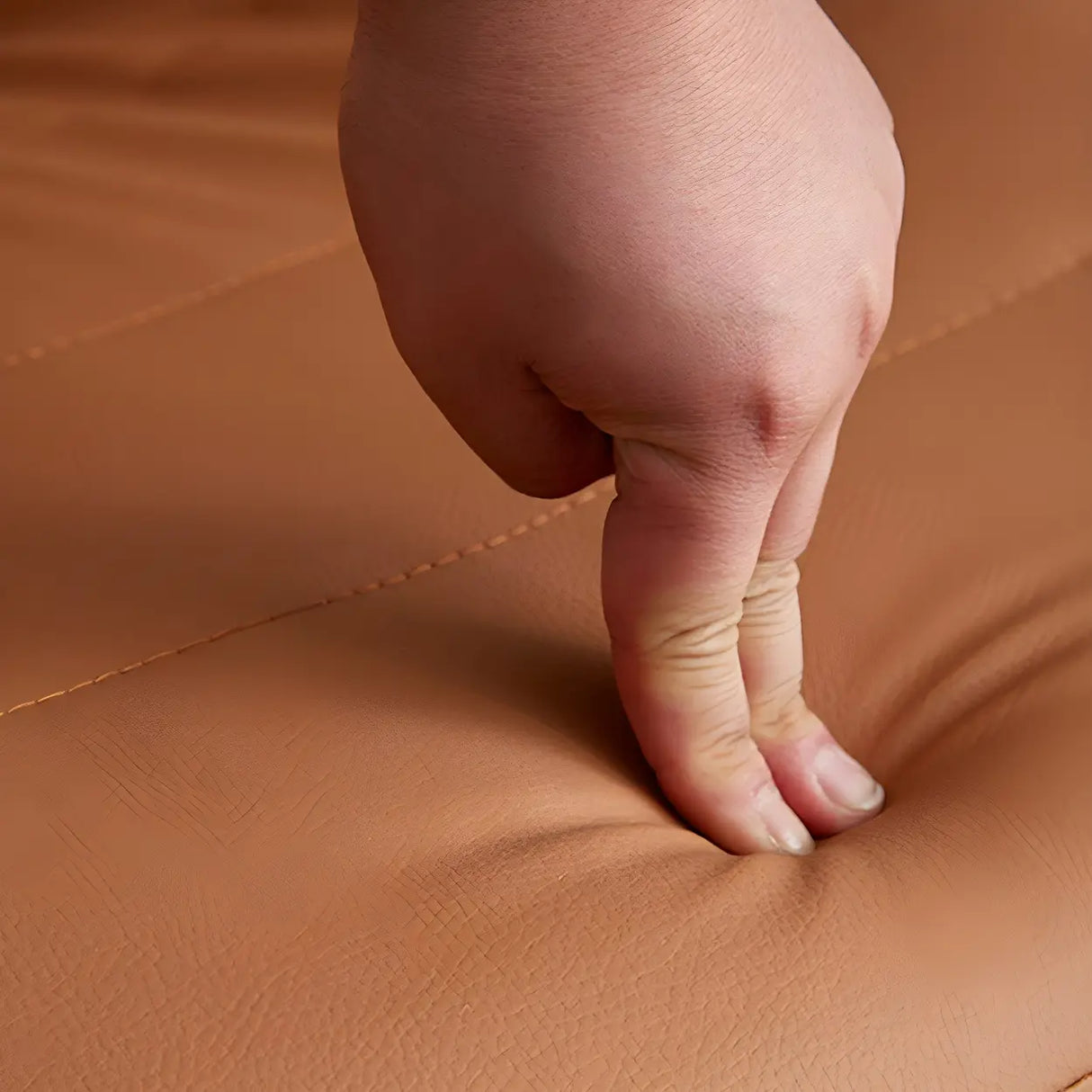 Silver Base Swivel Ergonomic Leather Office Chairs Image - 11