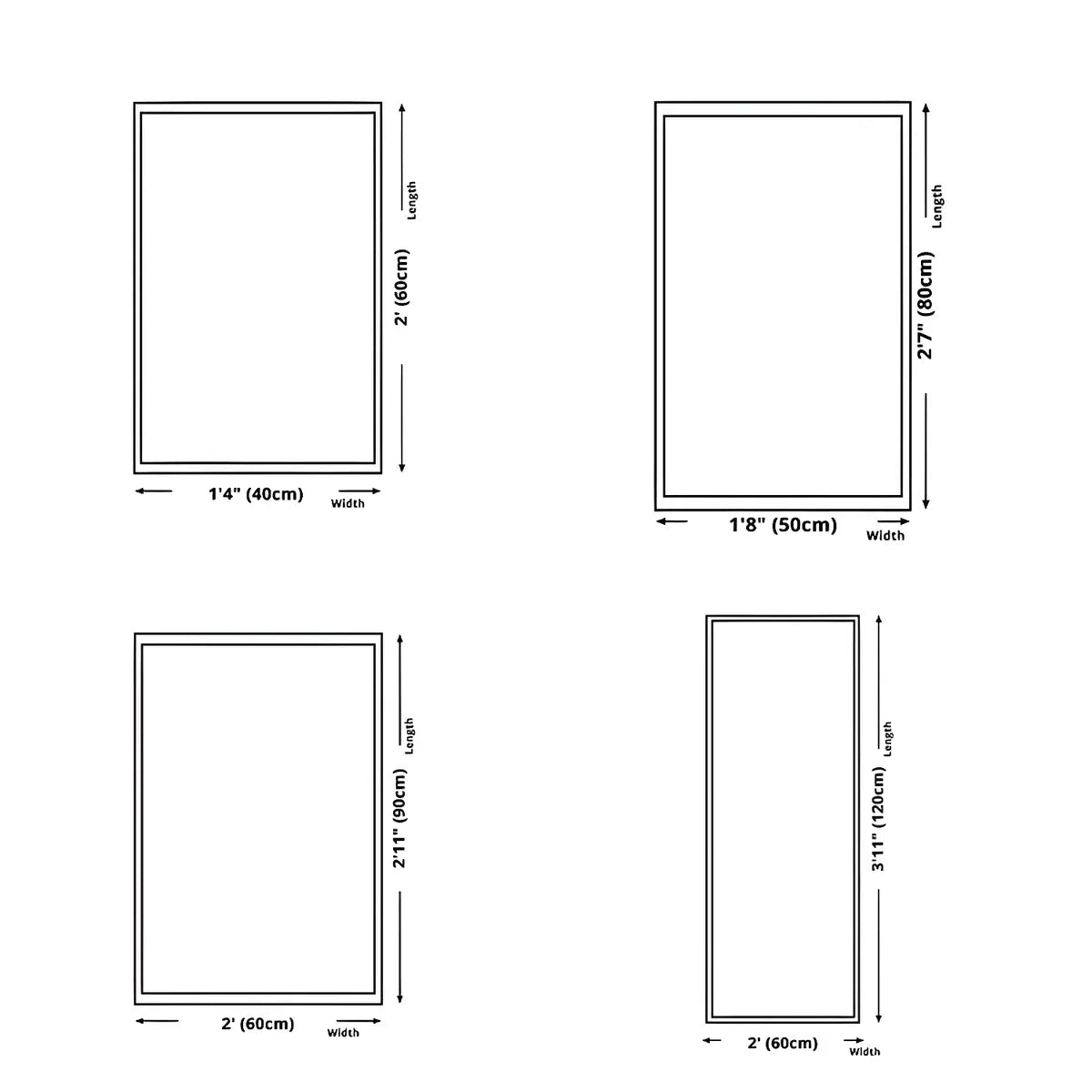 Simple Abstract Vinyl Beige Anti-Slip Backing Area Rug