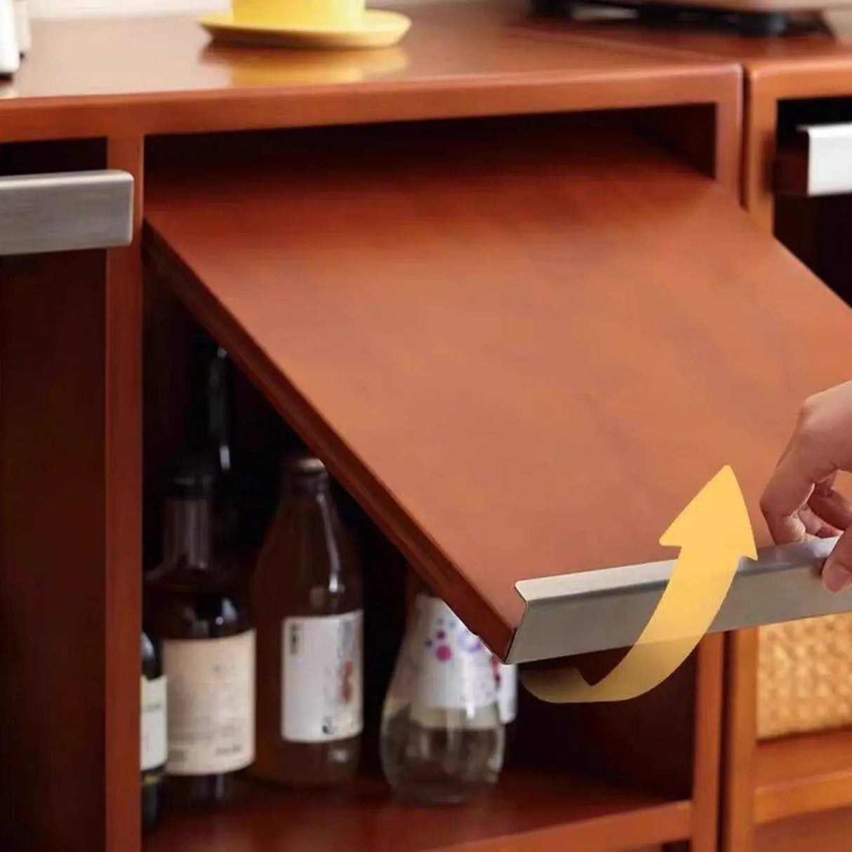 Simple Auburn Small Wood Modular Cube Bookcase Image - 6