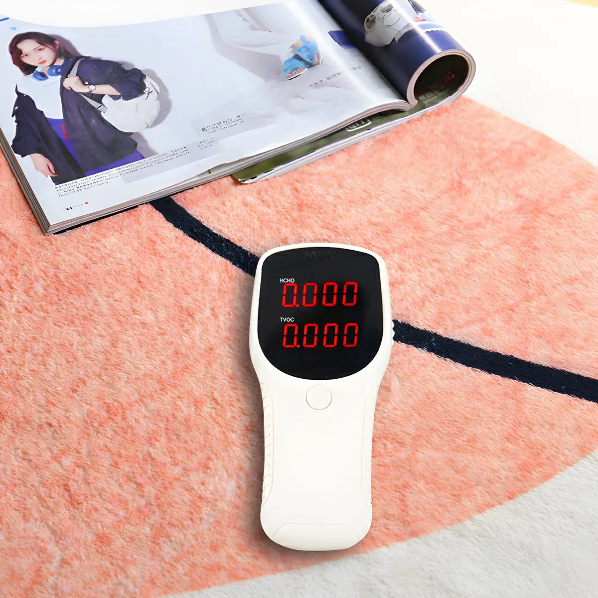 Simple Cloud-Shaped Abstract Cotton Cream Area Rug Image - 15