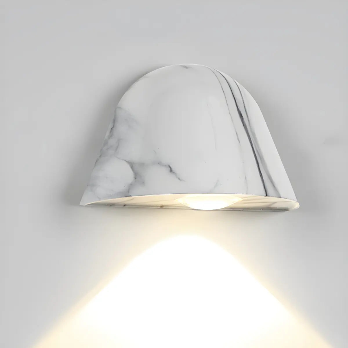 Simple Cone Metal Dimmable LED Small Wall Light Black Image - 11