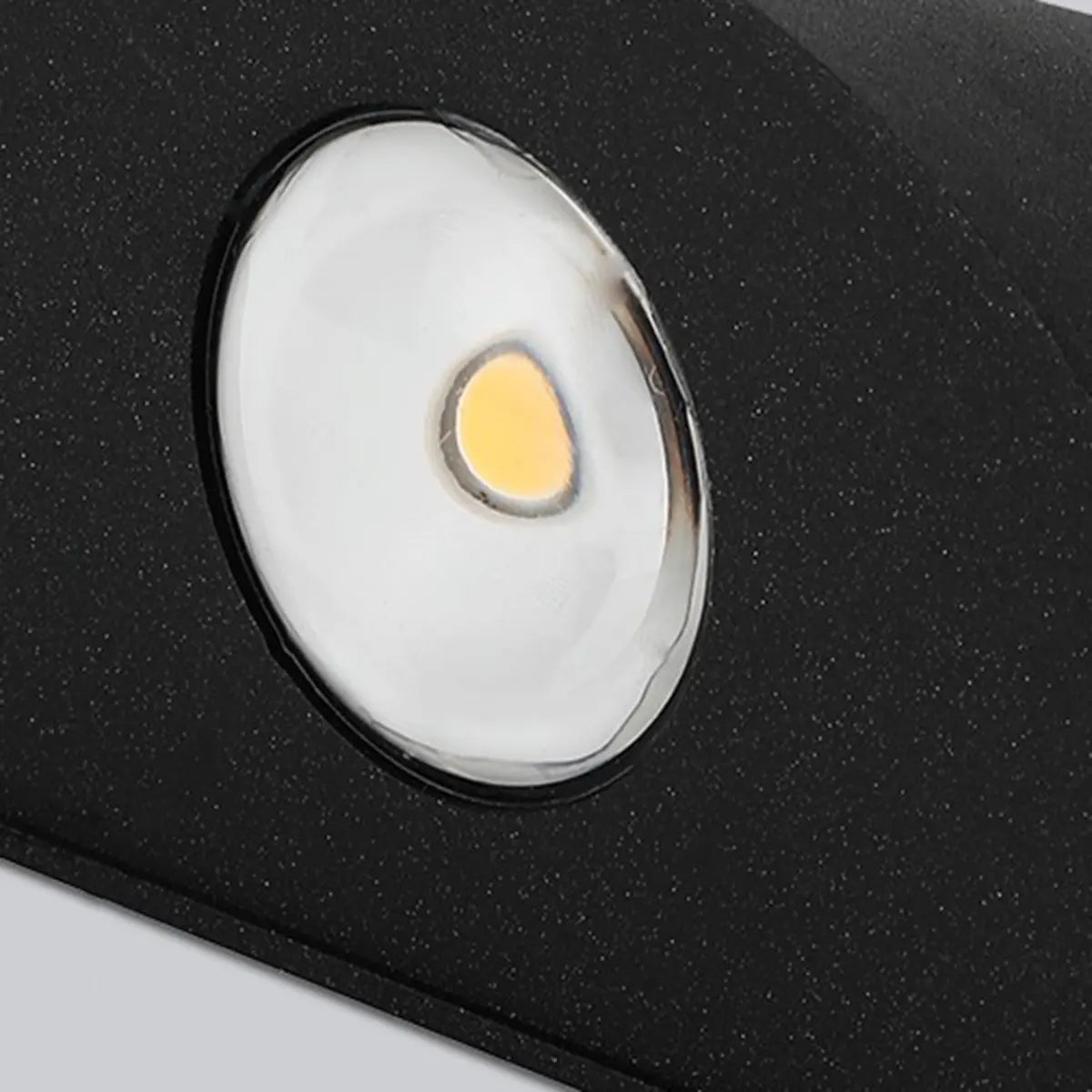 Simple Cone Metal Dimmable LED Small Wall Light Black Image - 12