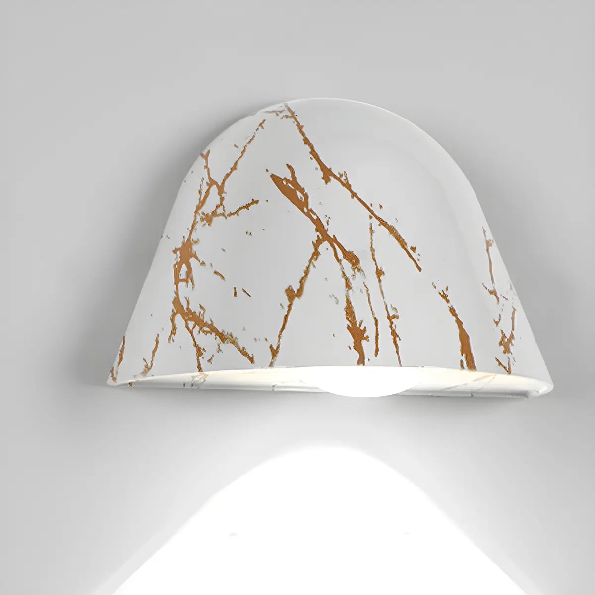 Simple Cone Metal Dimmable LED Small Wall Light Black Image - 14