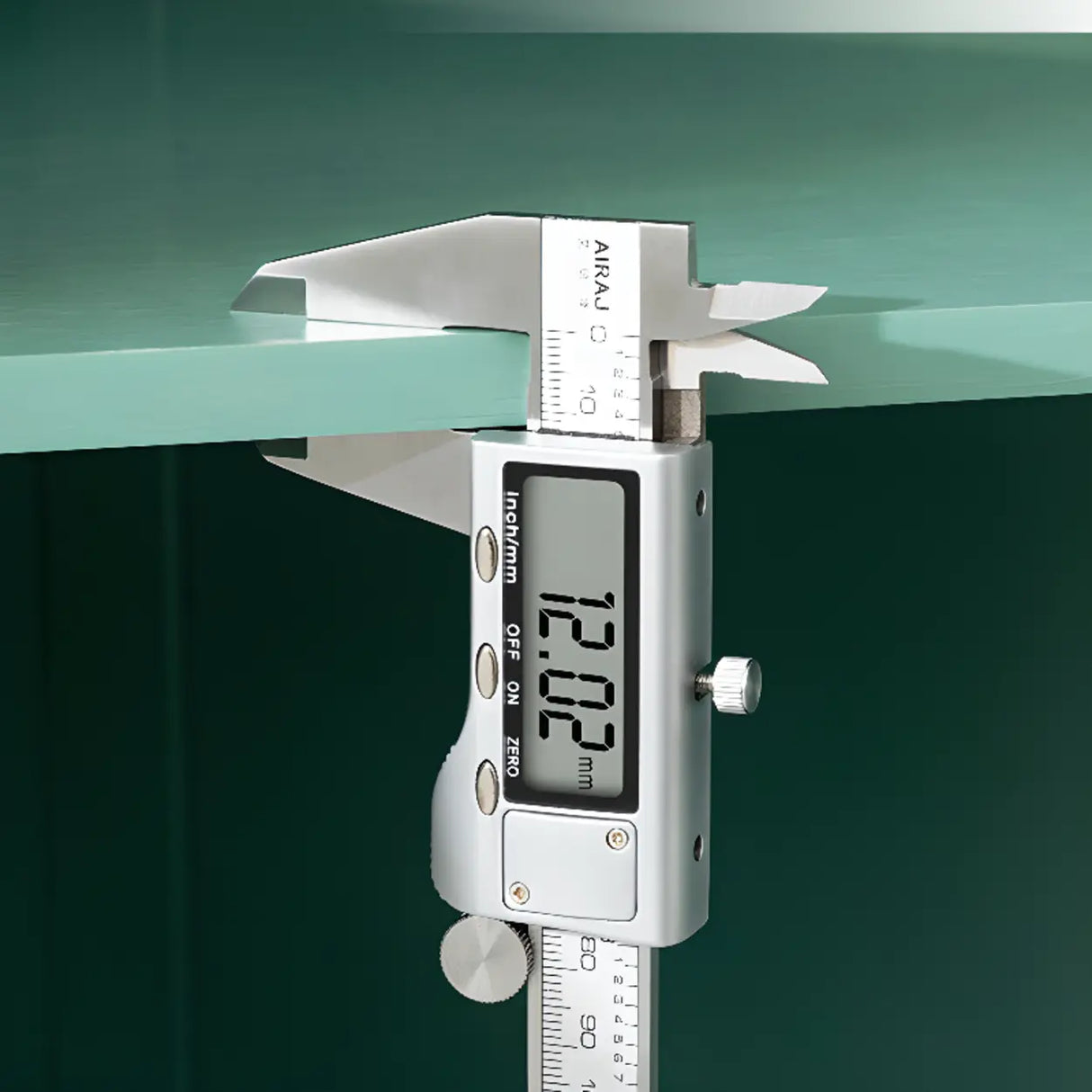 Simple Corner Wooden Green Storage Narrow Bookcase Image - 11