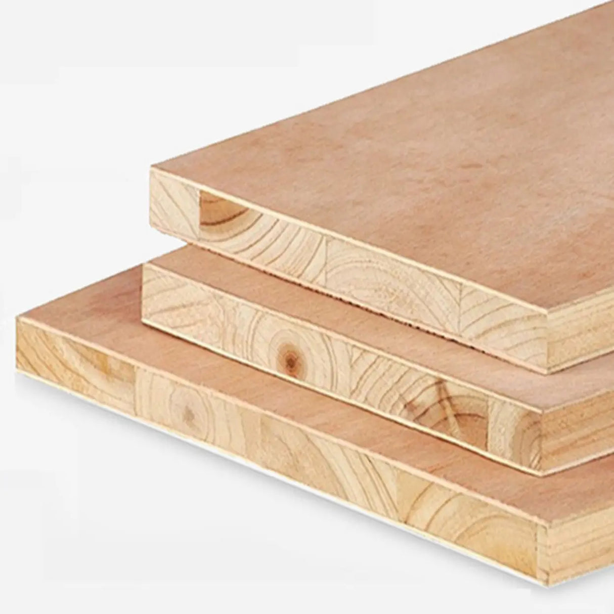 Simple Modular Drawers Wood Cube Short Bookcase Image - 5