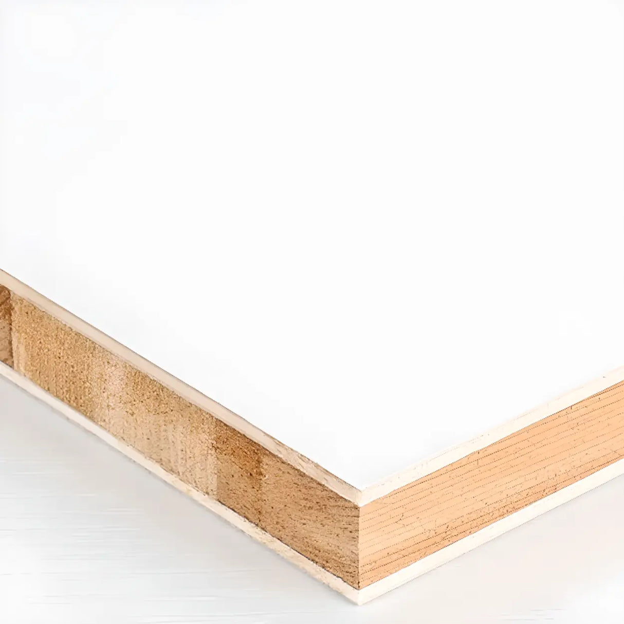 Simple Natural Wood Open Corner Organizer Bookshelf Image - 8