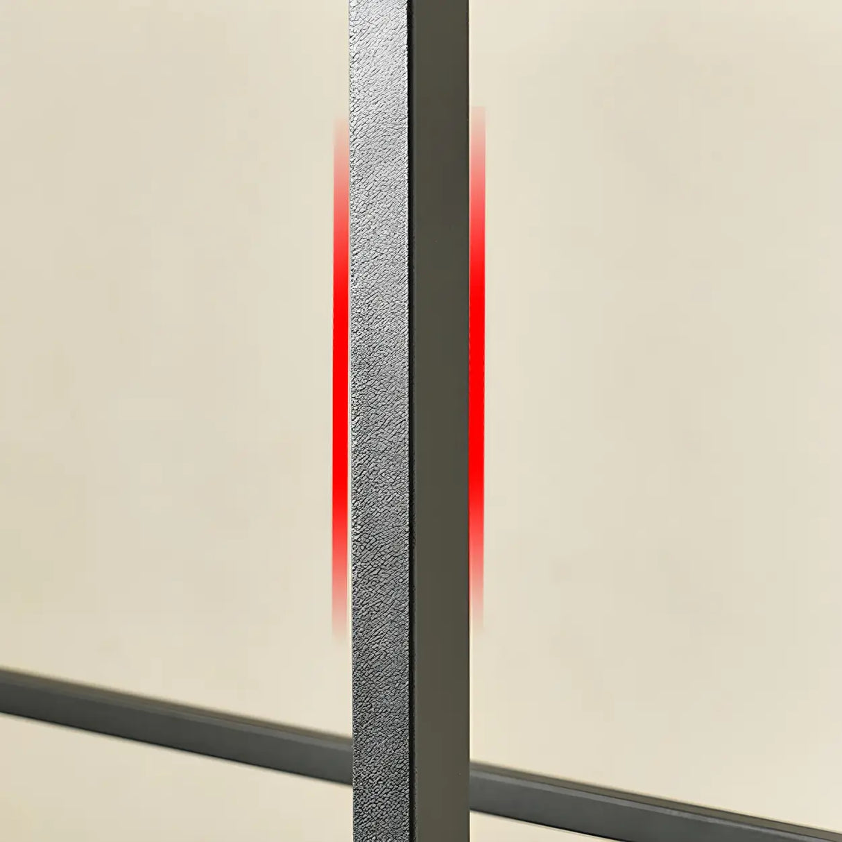 Simple Rectangular Metal Black Plant Stand with Wheels Image - 10