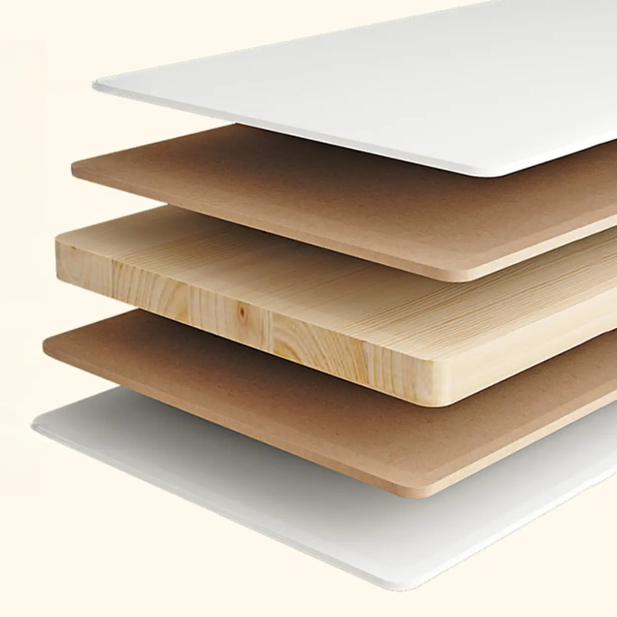 Simple Vertical White Wood Barrister Storage Bookcase Image - 8