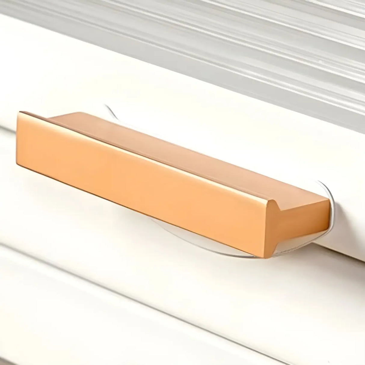 Simple White Clear Cabinets Standard Steel Bookcase Image - 4