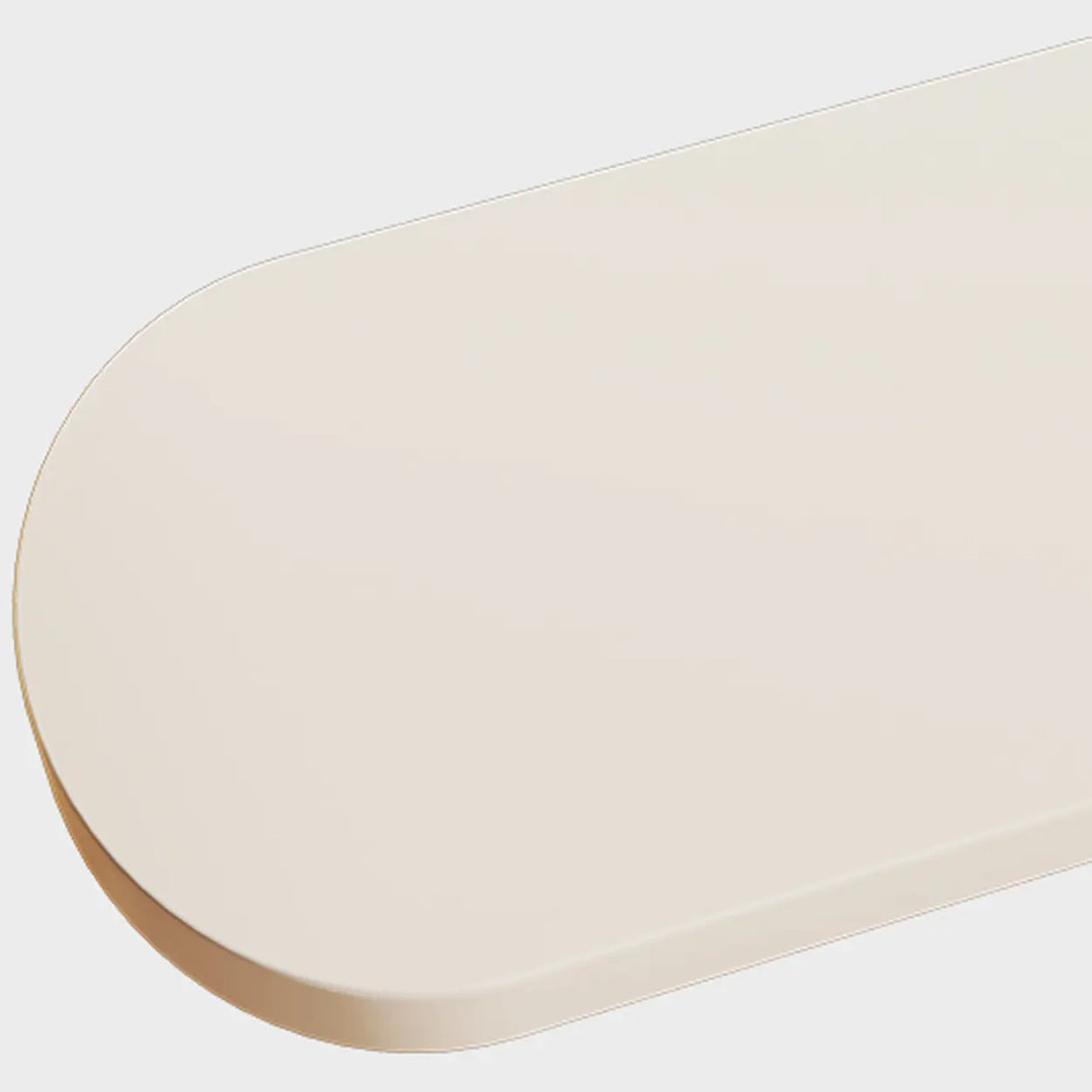 Simple White Small Artificial Wood Display Bookcase Image - 8