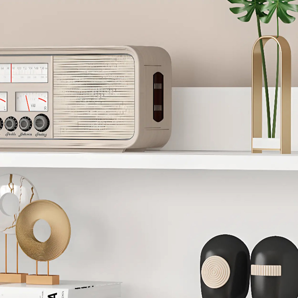 Simple White Vertical Wooden Small Storage Bookcase Image - 21