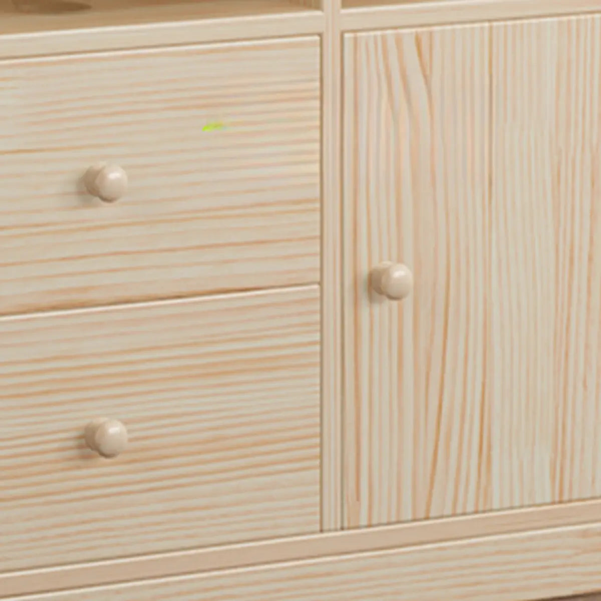 Simple Wooden Closed Back Narrow Display Bookcases Image - 5