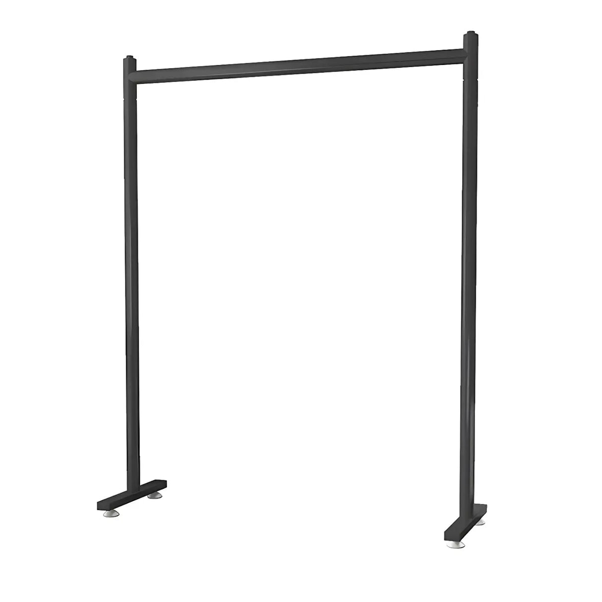 Sleek Modern Metal Gold Freestanding Bedroom Coat Rack Image - 10