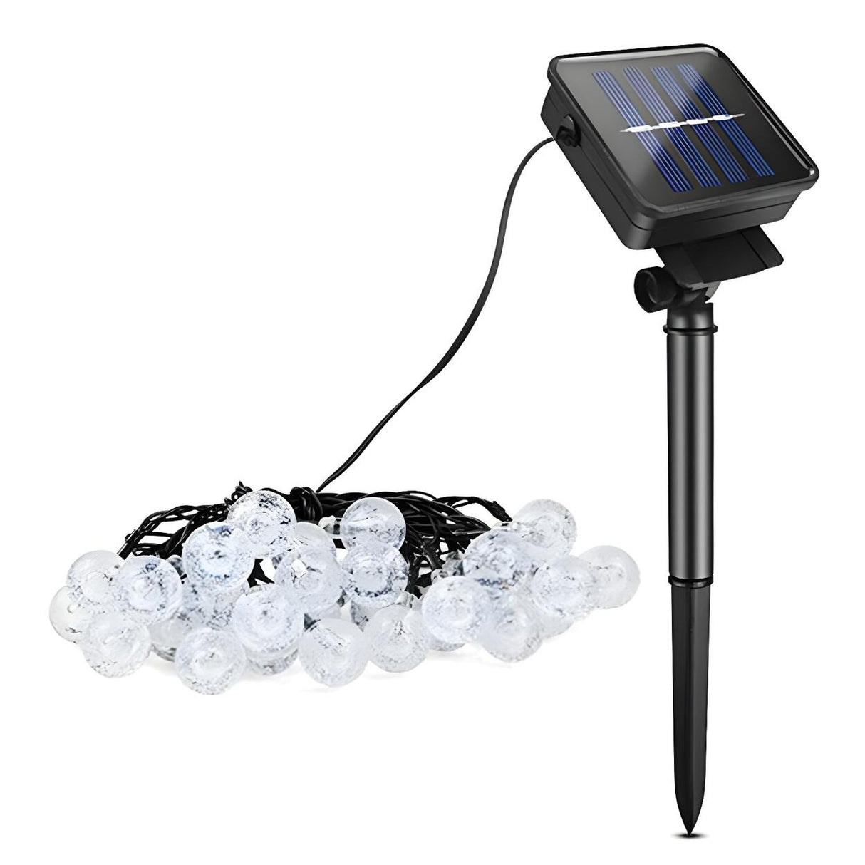 Sleek Outdoor Christmas Bubble Ball LED String Lights Image - 5