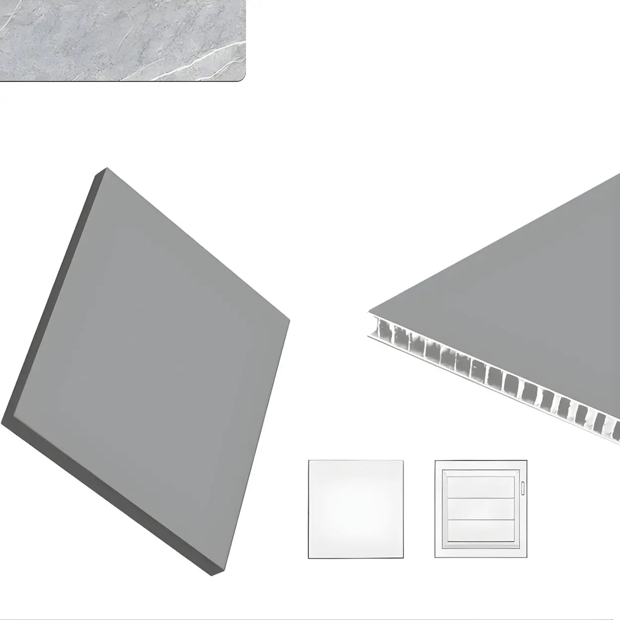 Sleek Stainless Steel Base Ceramic Sink Bath Vanity Cabinet Image - 13