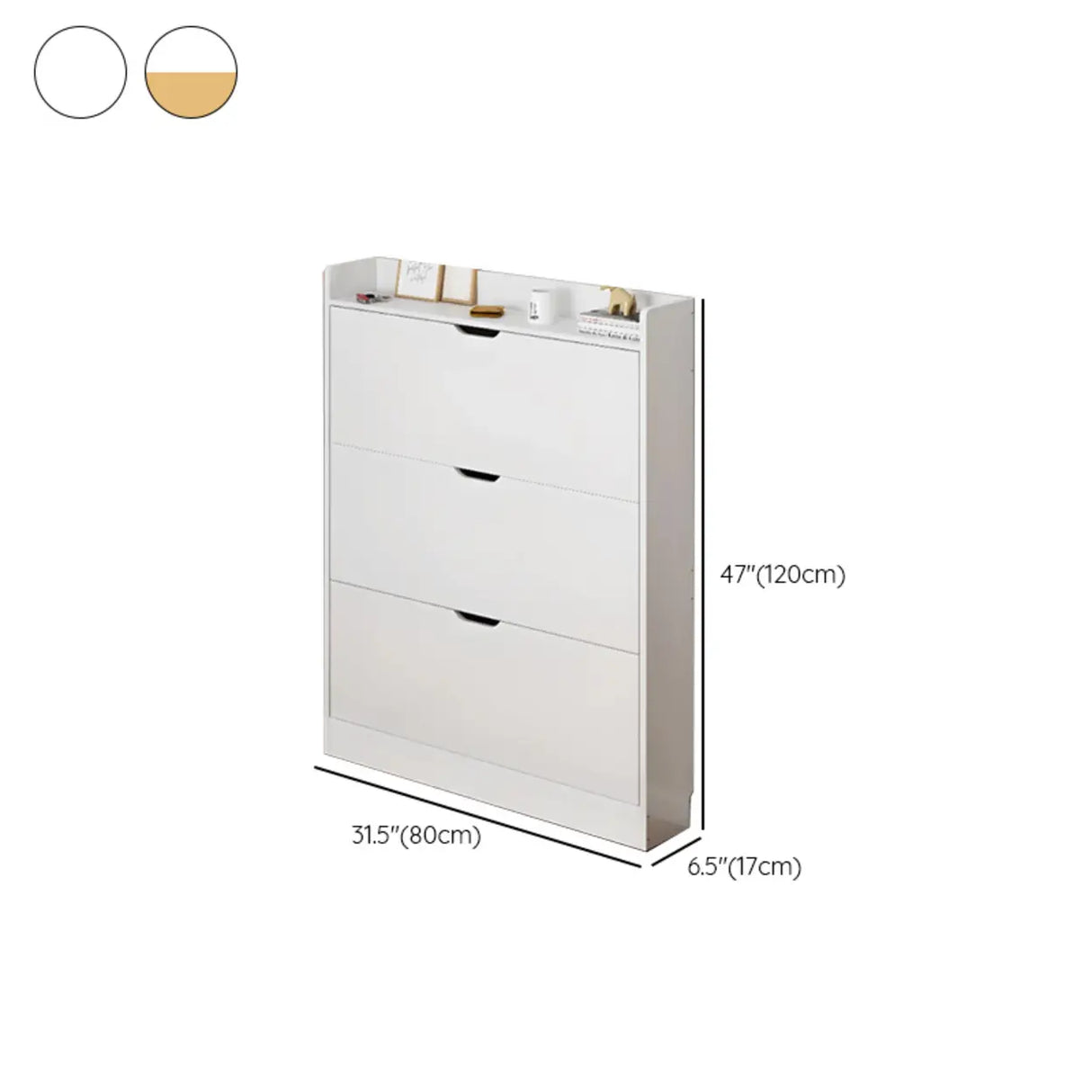 Sliding Wood Hallway Grey Closed Back Shoe Storage Cabinet Image - 21