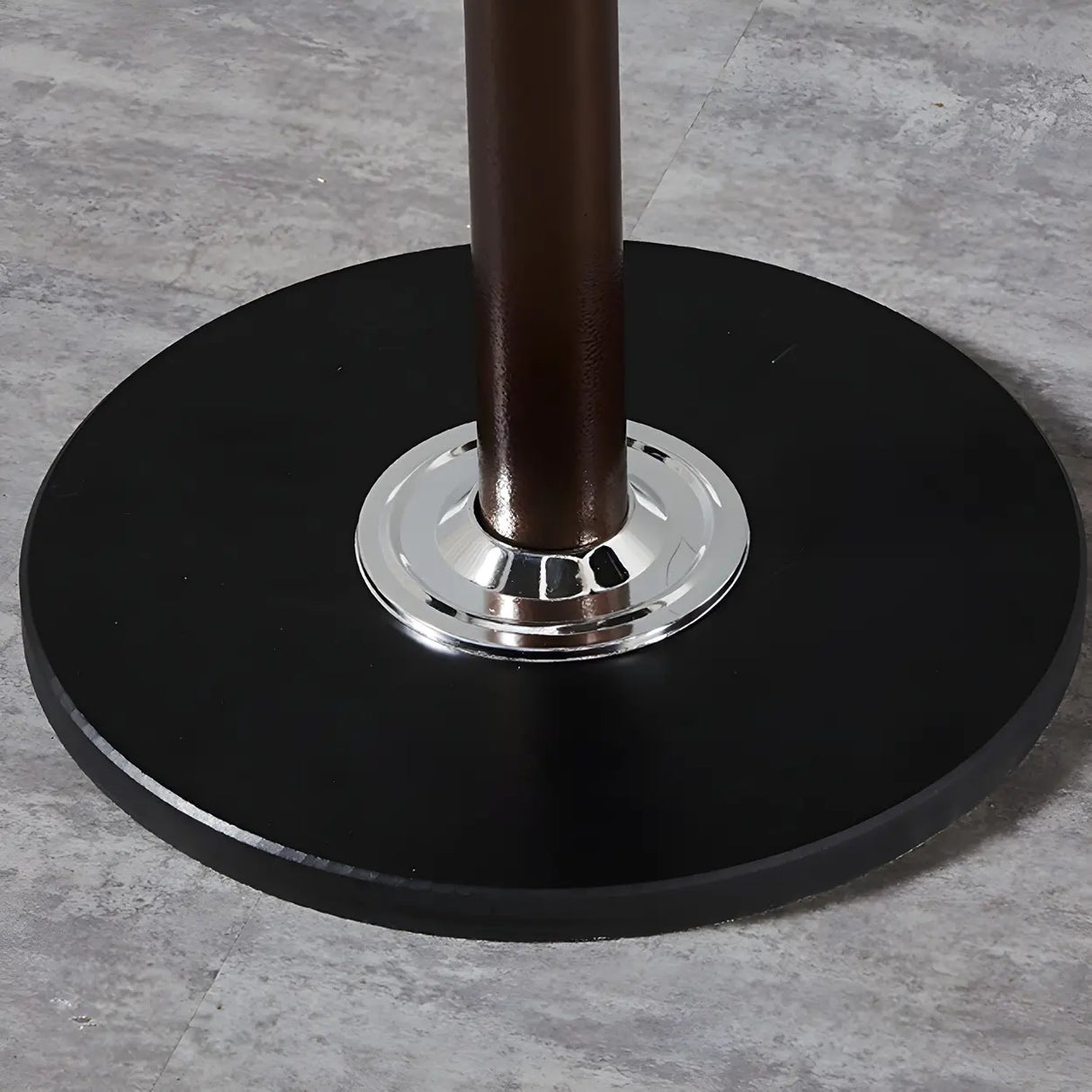 Slim Metal Black Entryway Freestanding Hall Tree with Hooks Image - 11