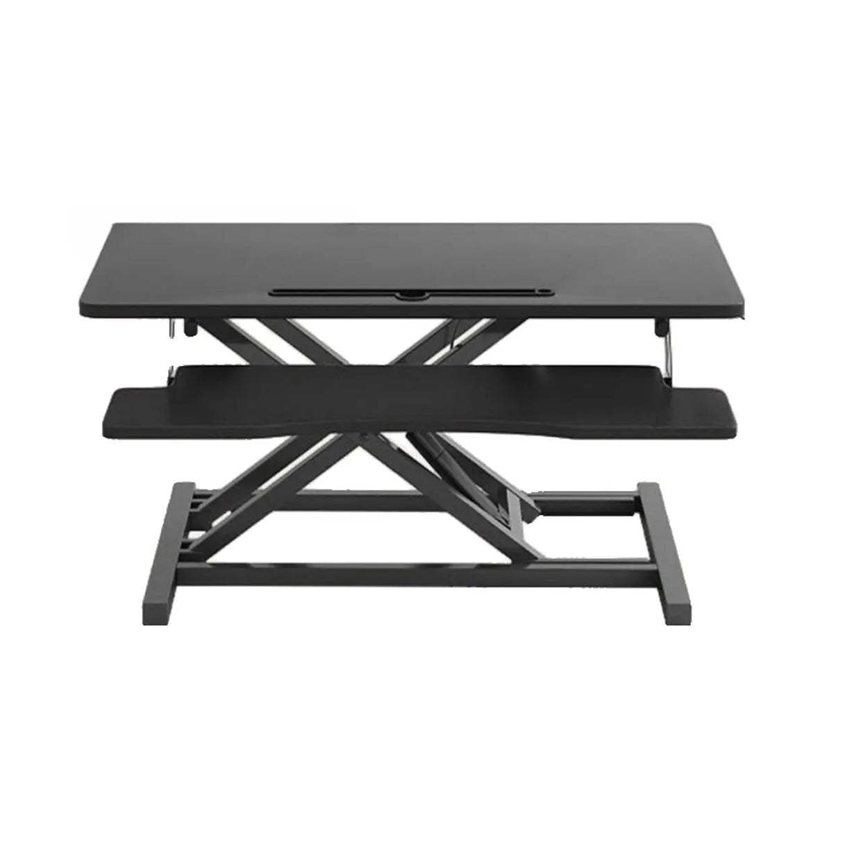 Small Narrow Foldable Adjustable Wooden Writing Desk Image - 10