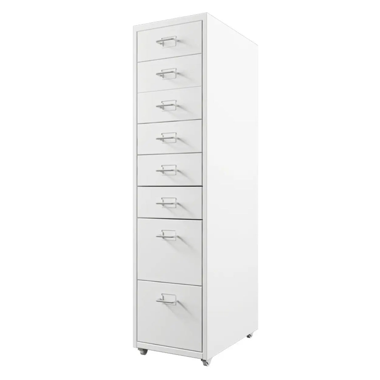 Soft Close Drawers Vertical Filing Cabinet with Casters Image - 5