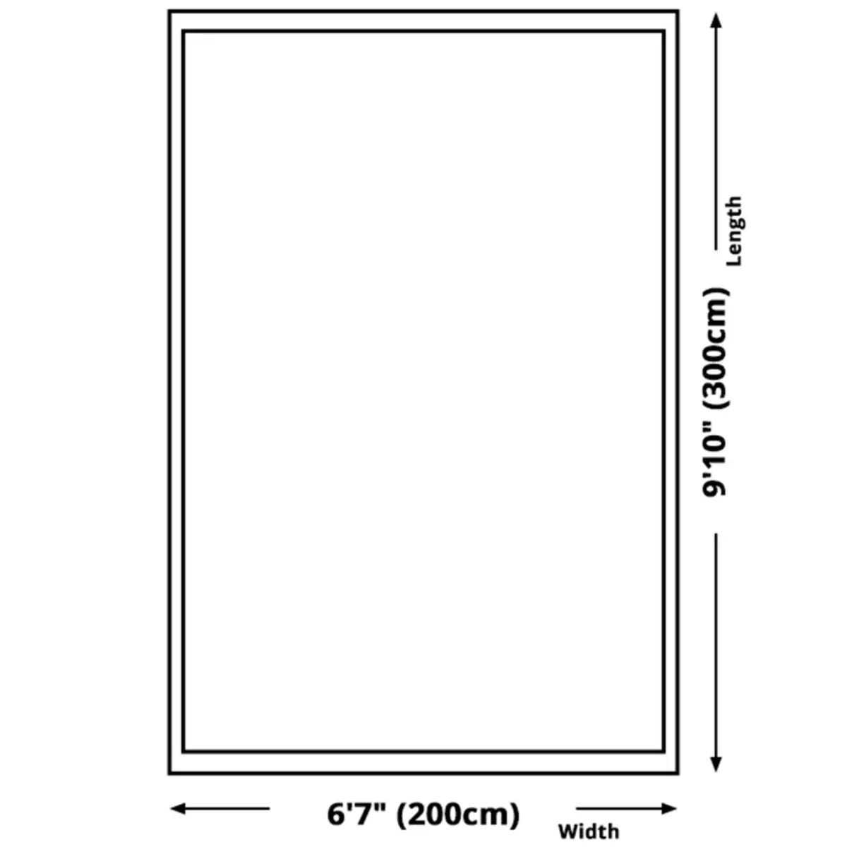 Solid Color Polyester Black Rectangular Area Rug Image - 14