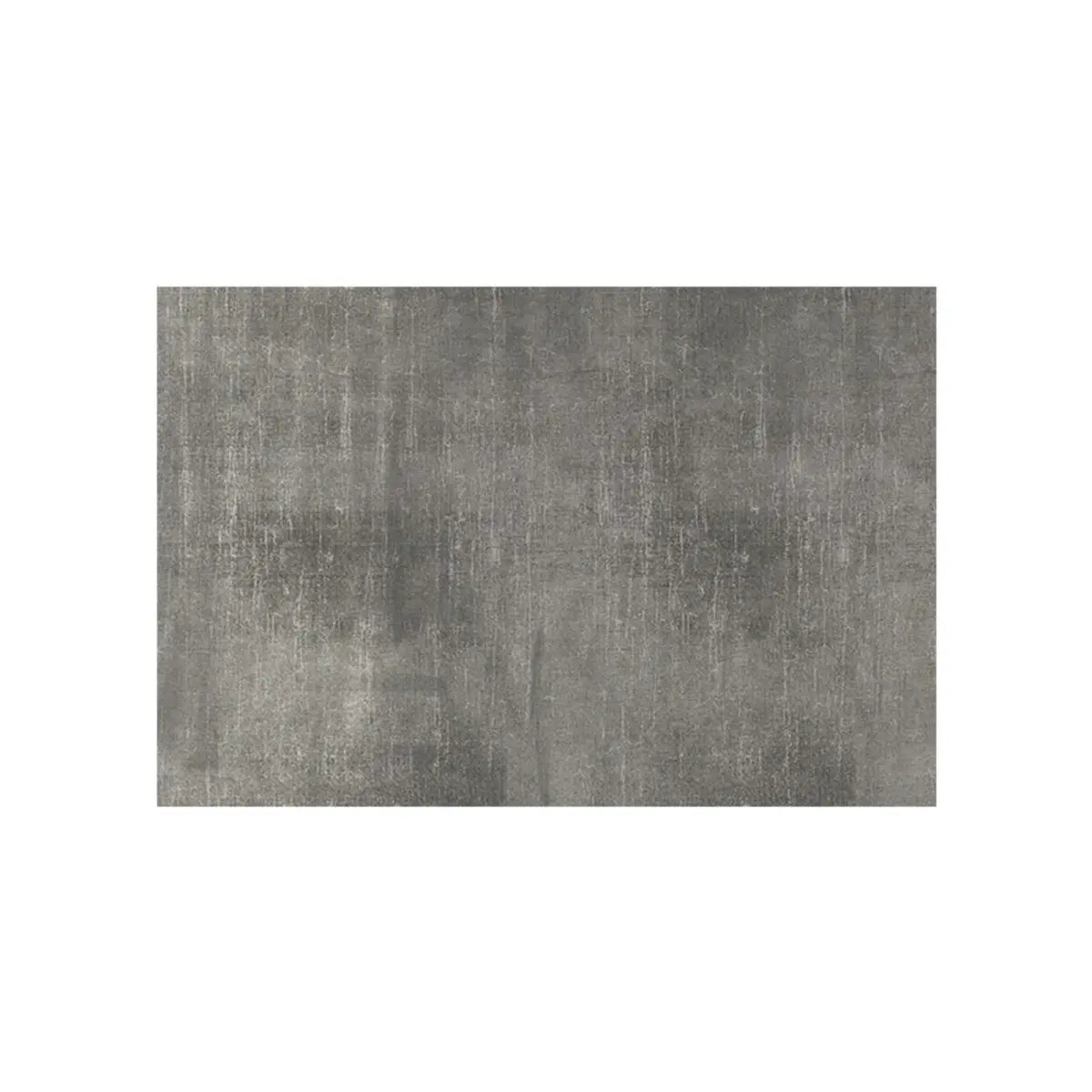 Solid Color Polyester Black Rectangular Area Rug Image - 5