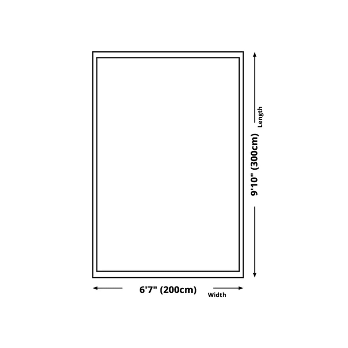 Solid Green Rectangular Polyester Anti-Slip Area Rug Image - 10