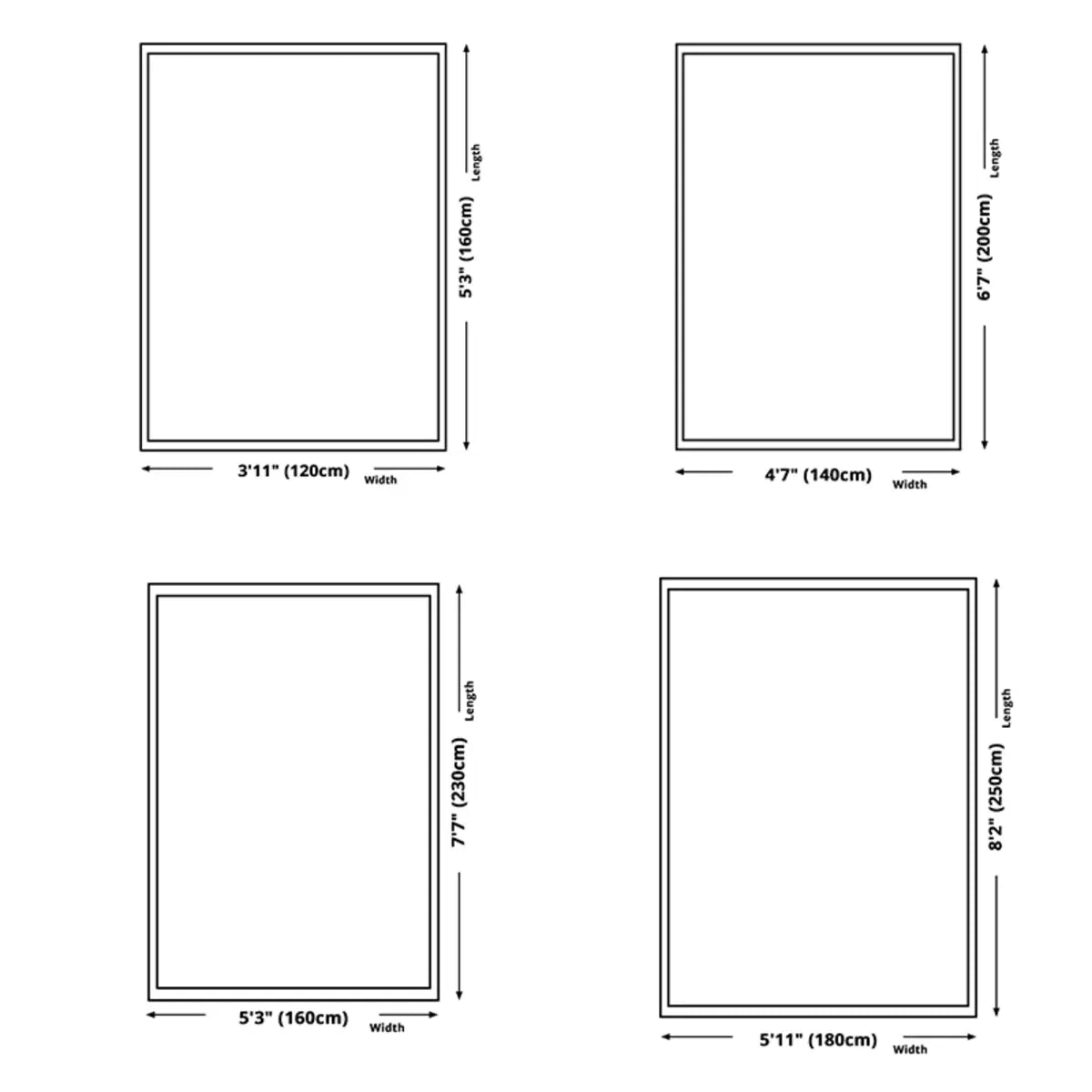 Solid Green Rectangular Polyester Anti-Slip Area Rug Image - 9