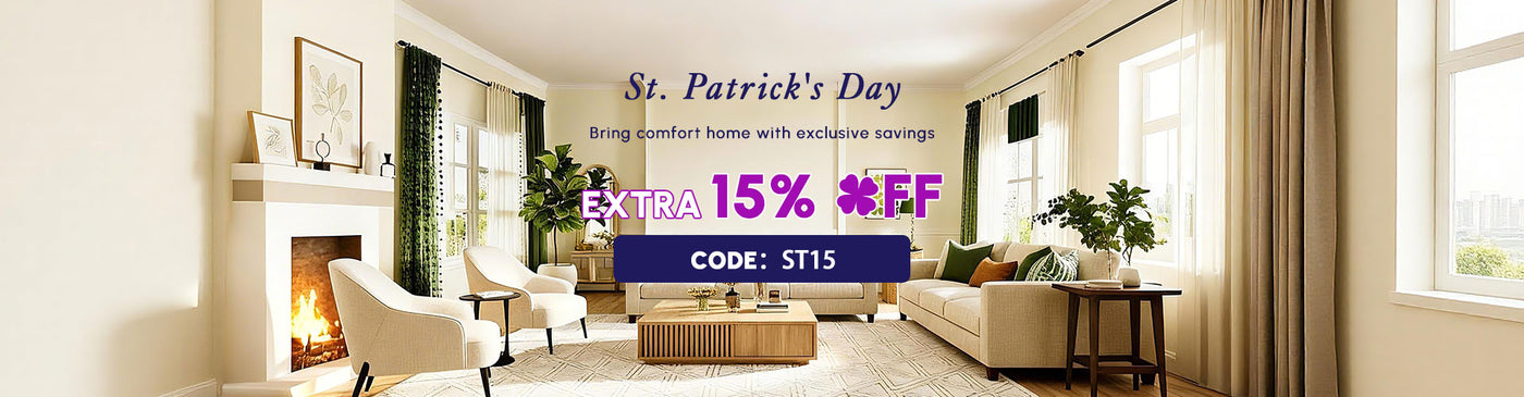 St. Patrick's Day Extra 15% Off