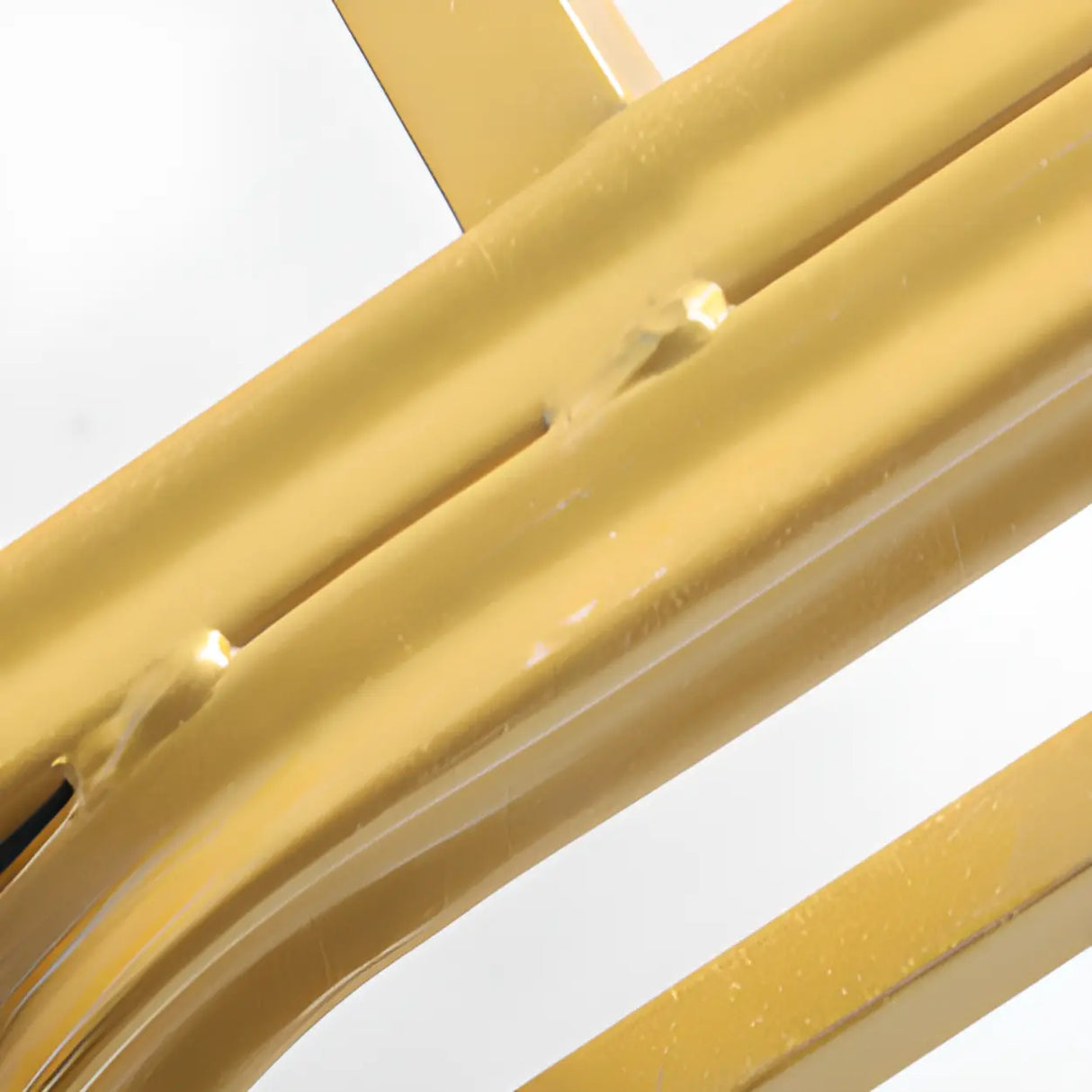 Stackable Print Fabric High Back Metal Dining Chair Image - 14