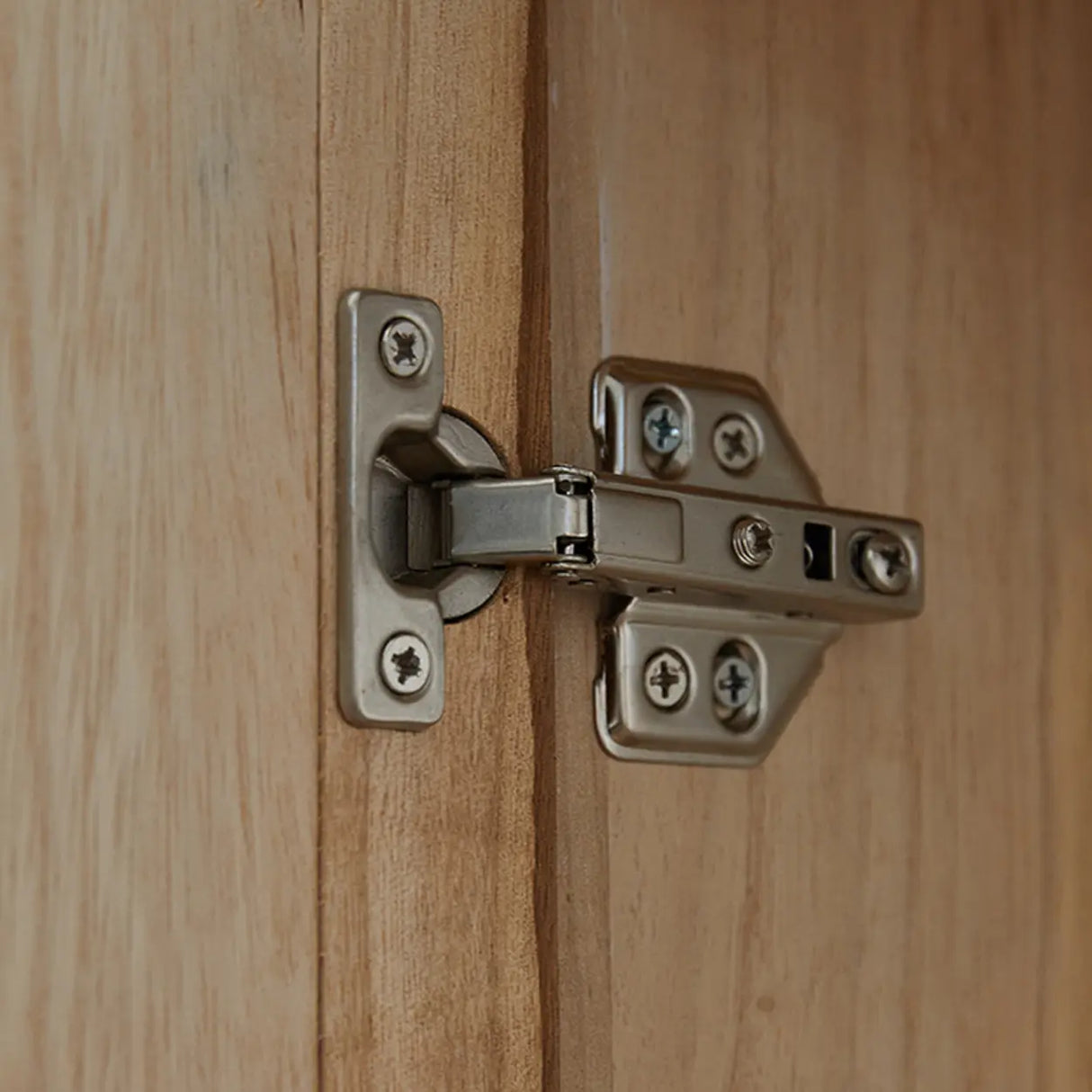 Stain Resistant Rectangular Wood Brown Storage Console Table Image - 16