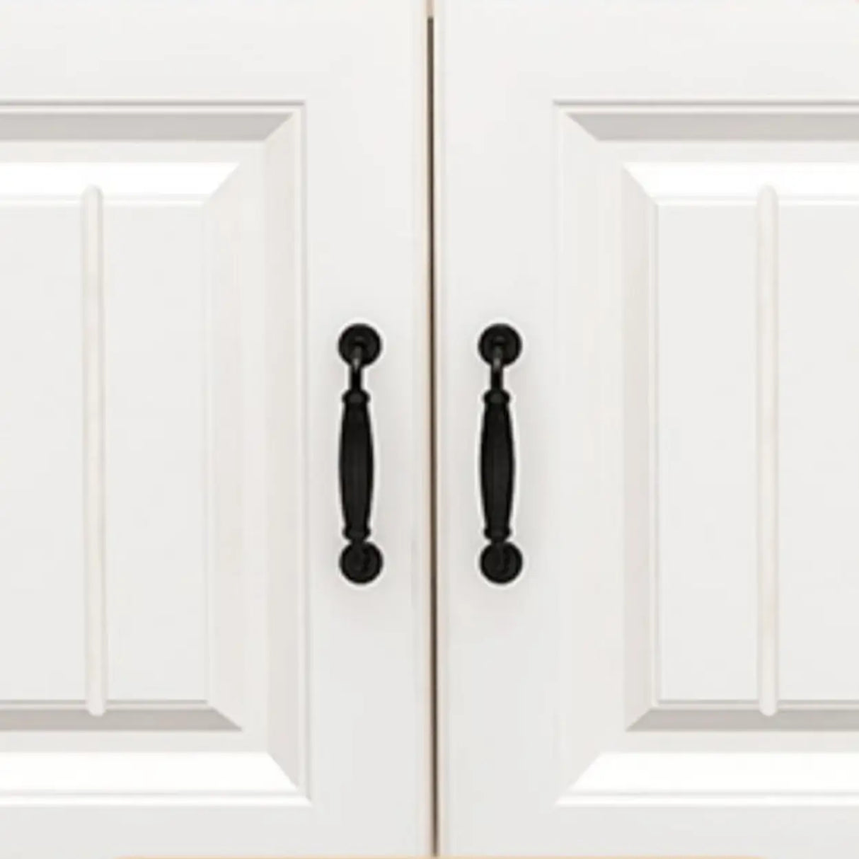 Stainless Steel Kitchen Counter White China Cabinets Image - 10