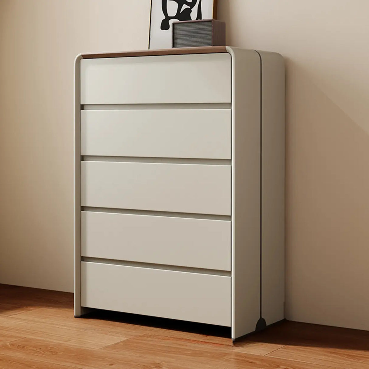 Standard Height Wood Dresser for Multiple Drawers Image - 1