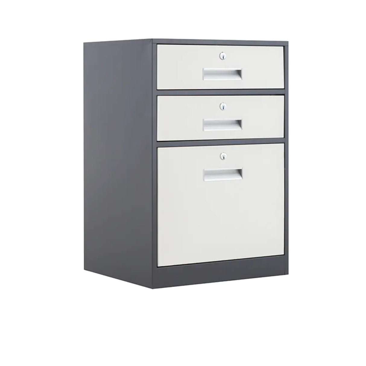 Steel Vertical Lockable Filing Cabinet with Drawers Image - 26